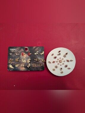 Free People And Thorn And Fable Earring Lot